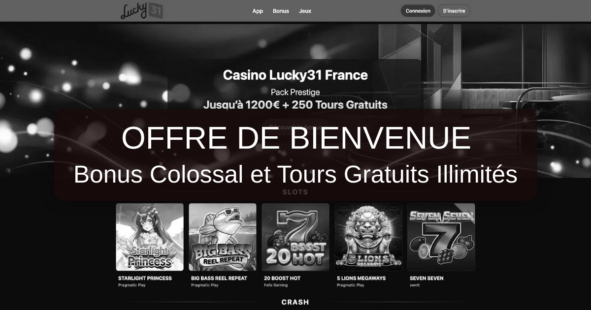 LUCKY31 CASINO banner